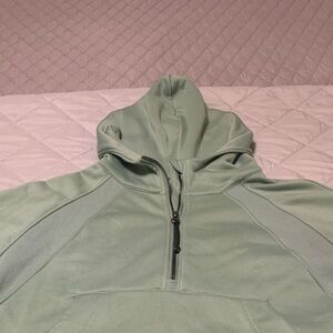 Mint Green Hooded Sweatshirt